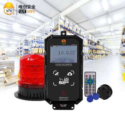 Electric diesel forklift speed limit device with over speed alarm